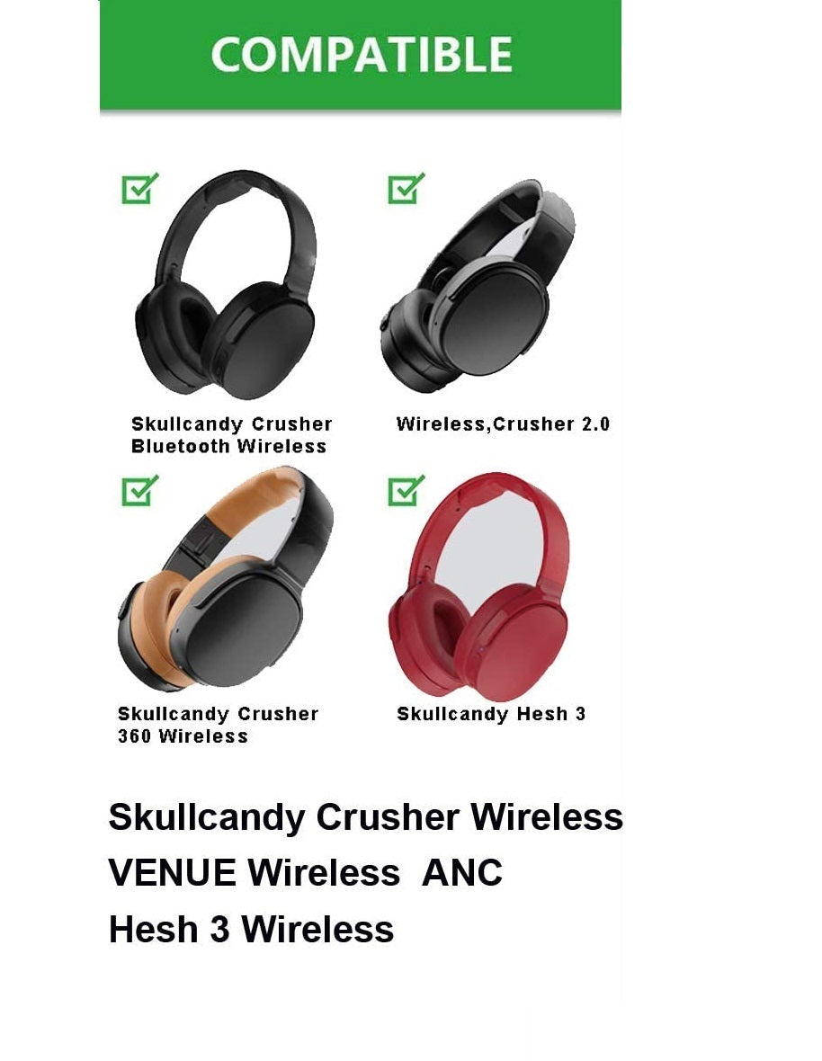 Almohadillas Para Audífonos Skullcandy Hesh 3.0 - Skullcandy Crusher