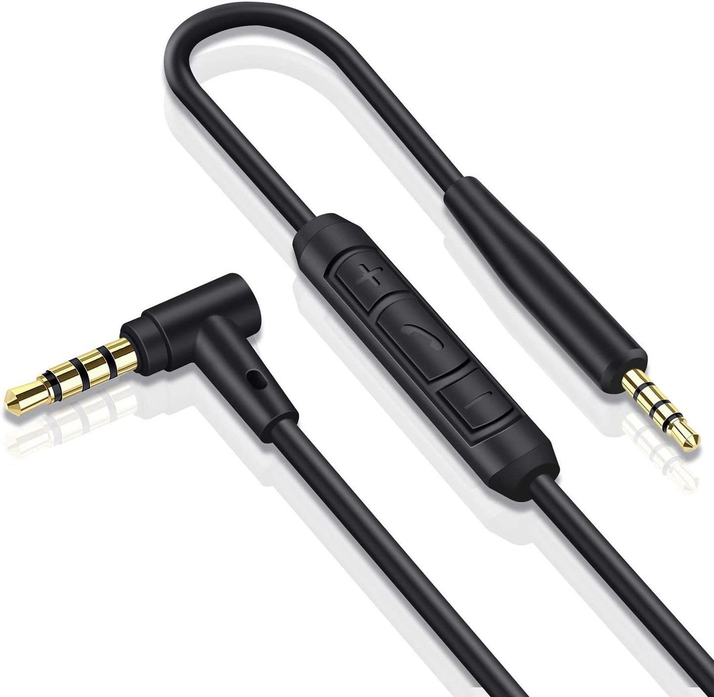 Cable Audio Para Audífonos Bose QC25 - QC35 - OE2 Con Micrófono