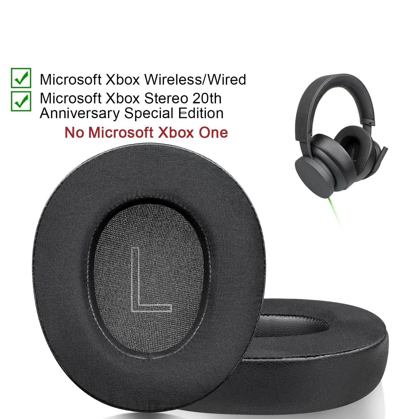 Almohadillas En Gel Para Audífonos Xbox Wireless Y Wired