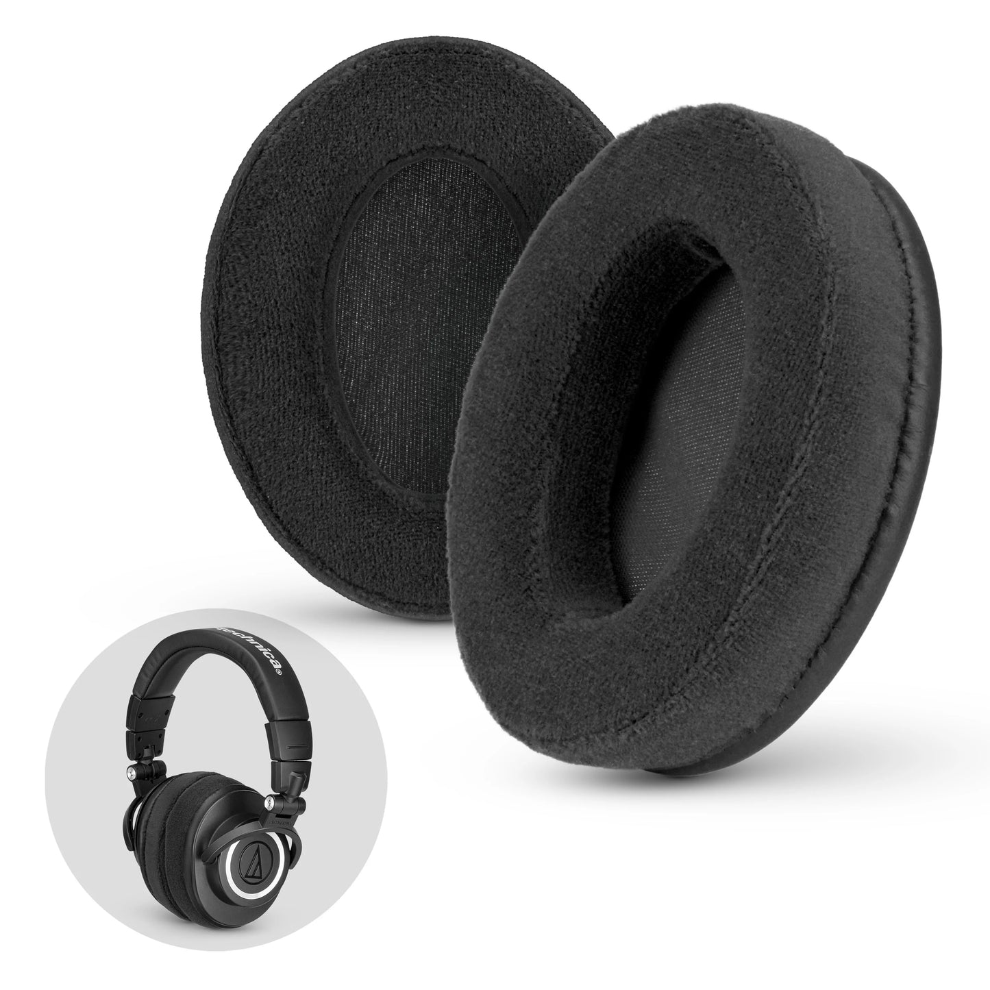 Almohadillas Para Audio Technica M20x M30x M40x M50x Sx1 Pro5