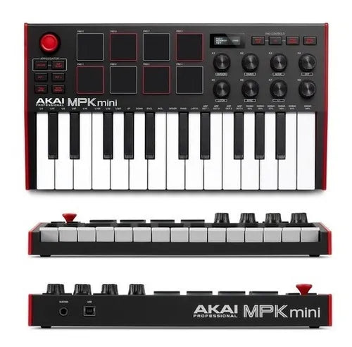 Akai Professional Mini Mk3 Controlador De Teclado Midi 25