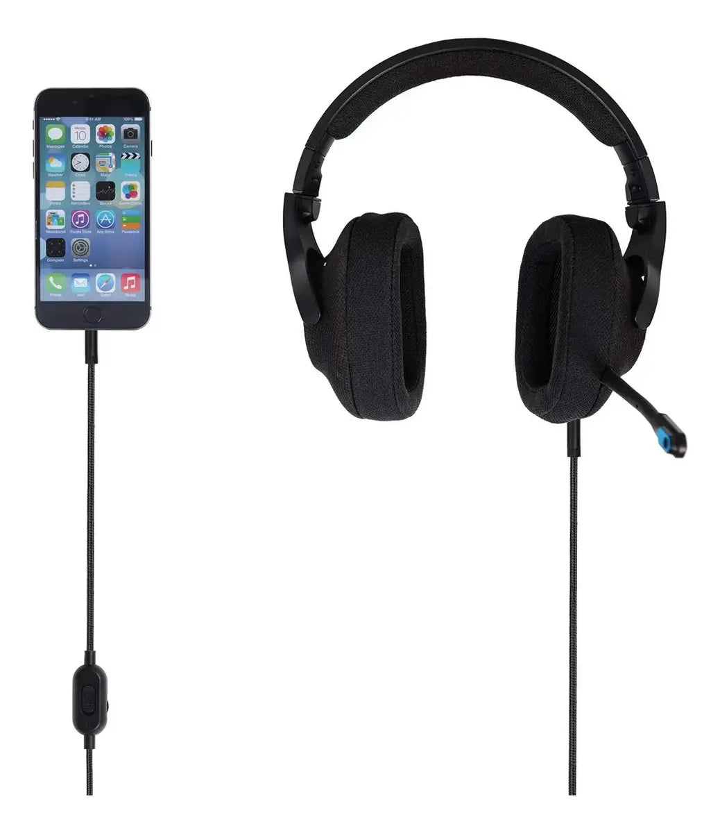 Cable De Audio Para Audífonos Logitech G433 G233 G Pro X Alpha