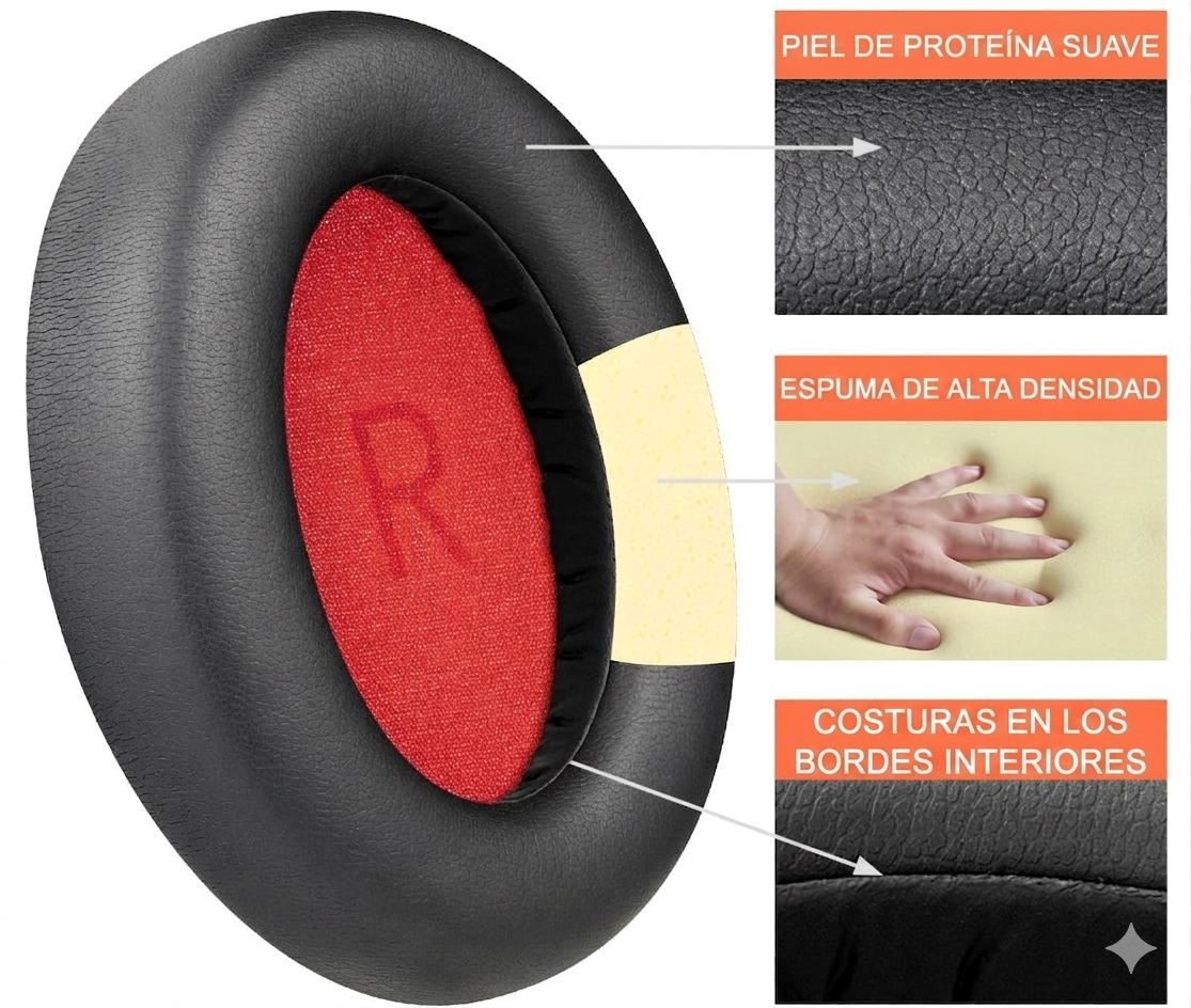 Almohadillas para audífonos 1MORE Sono Flow