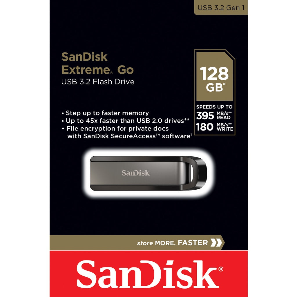 Memoria USB Sandisk  Extreme Go 128 GB USB 3.2